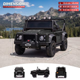 Voltz Toys Kids Land Rover Defender 110 SVX 24V Ride on Car