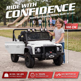 Voltz Toys Kids Land Rover Defender 110 SVX 24V Ride on Car