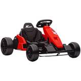 Qaba 24V Kids Ride-On Go Kart Toy