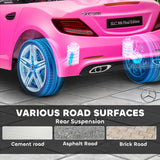 Aosom 12V Kids Ride-On Car Toy with Remote Control