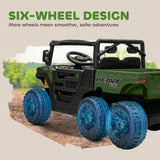 Qaba 24V Kids Ride-On Truck Toy with Remote Control