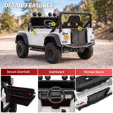 Voltz Toys Kids Land Rover Defender 110 SVX 24V Ride on Car