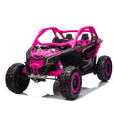 Kids Vip Can-Am Maverick Pro 2-Seater UTV Pink