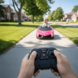 Lamborghini Veneno 12V 4X4 Ride-on Car Pink