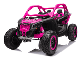 Kids Vip Can-Am Maverick Pro 2-Seater UTV Pink