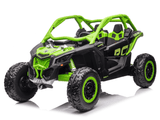 Can-Am Kids Maverick Pro 2-Seater Electric Ride-On Buggy Green