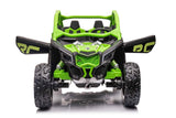 Can-Am Kids Maverick Pro 2-Seater Electric Ride-On Buggy Green