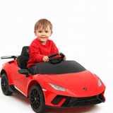 Lamborghini Huracan 12V 4X4 Kids Ride-On Car Red