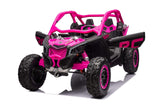 Kids Vip Can-Am Maverick Pro 2-Seater UTV Pink