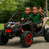 Can-Am Kids Maverick Pro 2-Seater Electric Ride-On UTV Black