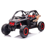 Can-Am Kids Maverick Pro 2-Seater Electric Ride-On UTV Black