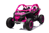Kids Vip Can-Am Maverick Pro 2-Seater UTV Pink