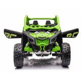 Can-Am Kids Maverick Pro 2-Seater Electric Ride-On Buggy Green