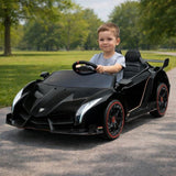 Lamborghini Veneno 12V 4X4 Ride-on Car Black