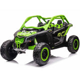 Can-Am Kids Maverick Pro 2-Seater Electric Ride-On Buggy Green