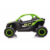 Can-Am Kids Maverick Pro 2-Seater Electric Ride-On Buggy Green
