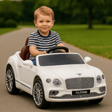 Bentley Mulsanne 12V Luxury Kids Ride-On Car White