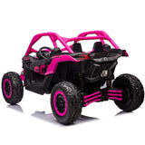 Kids Vip Can-Am Maverick Pro 2-Seater UTV Pink