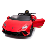 Lamborghini Huracan 12V 4X4 Kids Ride-On Car Red