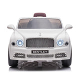 Bentley Mulsanne 12V Luxury Kids Ride-On Car White
