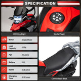 Official Licensed BMW G310 24V Kids Ride-On Motorcycle with Auxiliary Wheels