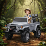 2026 24V Toyota FJ40 2 Seater Kids Ride On Car 4x4