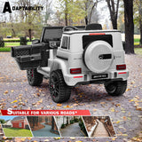 Mercedes Benz AMG G63 24V Kids Ride On Car One Seater with Parental Remote Control, LED Lights, Leather Seat and MP3, Licensed