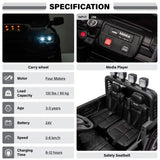 Dodge Ram 1500 TRX/RHO 24V Two-Seater Ride-On Truck for Kids