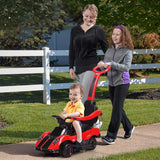 Pagani Zonda F Roadster 4-in-1 Baby Walker with Push Bar Foot to Floor, Voltz Toys