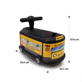 Baby Walker School Bus Pedal Racer Car Foot to Floor- Kids On Wheelz - Kids On Wheelz