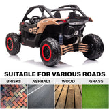 48V CAN-AM Maverick RS Edition 2 Seater Buggy Electric Kids' Ride-On Car with Parental Remote Control Perfect Gift CAN-AM