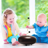 10 Inch High Carbon 11 Notes Steel Tongue Drum with Drum Hammer Costway