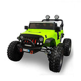 2 Seater Lifted Monster Jeep 12V Electric Ride On Truck for Kids with Parental Remote Control, Voltz Toys