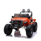 2 Seater Lifted Monster Jeep 12V Electric Ride On Truck for Kids with Parental Remote Control, Voltz Toys