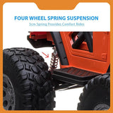 Lifted Jeep Monster Edition Ride On Car 12V 2 Seater Pink - Kids On Wheelz Kids On Wheelz