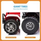 Lifted Jeep Monster Edition Ride On Car 12V 2 Seater Pink - Kids On Wheelz Kids On Wheelz