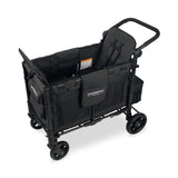 W2 Elite Multifunctional Double Stroller Wagon (2 Seater) Gray - Wonderfold WonderFold