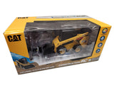 Cat 272D3 Skid Steer Loader 1:16 Diecast Radio Control (Includes 4 interchangeable Work Tools - Bucket, Auger, Forks, and Broom), 28007 Caterpillar