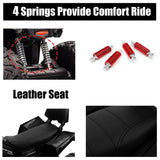 Kids Ride On Atv 24V 4x4 Off-road ATV with Monster Tires, Independent Suspension, Realistic Lights and Leather Seat - Kids On Wheelz