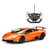 Lamborghini Murcielago LP670-4 RC Car 1/14 Scale Licensed Remote Control Toy Car with Working Lights by Rastar