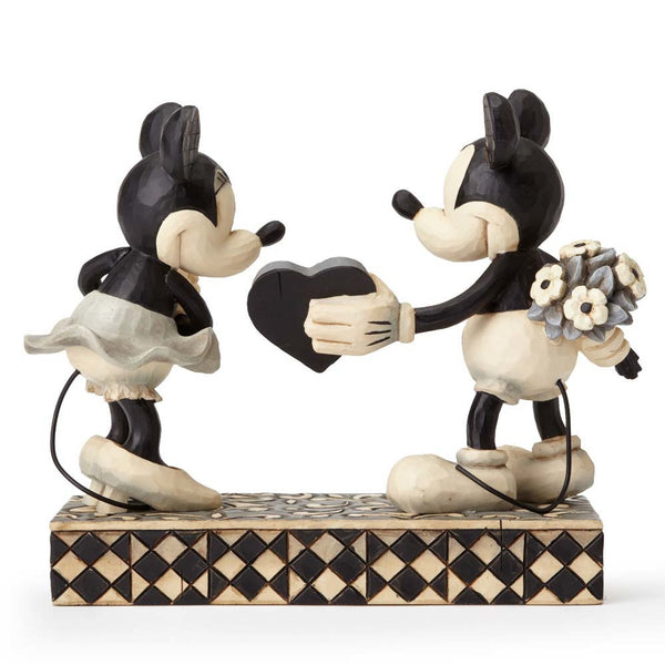 Disney Traditions Mickey & Minnie Real Sweetheart By Jim Shore - Kids On Wheelz