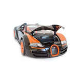 Rastar 1/18 Scale Model 43900 - Bugatti Veyron 16.4 Grand Sport Vitesse - Black Kids On Wheelz