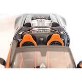 Rastar 1/18 Scale Model 43900 - Bugatti Veyron 16.4 Grand Sport Vitesse - Black Kids On Wheelz