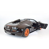 Rastar 1/18 Scale Model 43900 - Bugatti Veyron 16.4 Grand Sport Vitesse - Black Kids On Wheelz