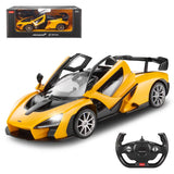 Rastar Radio Controlled McLaren Senna Remote Control Car - Yellow Kids On Wheelz
