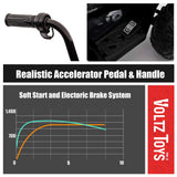 Kids Ride On Atv 12v 4x4 Off-road ATV with Monster Tires, Independent Suspension, Realistic Lights and Leather Seat - Kids On Wheelz Kids On Wheelz