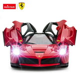 Rastar 1:14 R/C FERRARI LaFerrari (Butterfly Doors Open Manually) Remote Control Car Kids On Wheelz