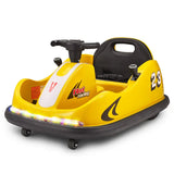 12V Kids Bumper Car 360° Rotation for Indoor and Outdoor Kids On Wheelz
