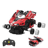 RASTAR RC Car Kits to Build, 1/18 Ferrari FXX-K EVO RC Car Assembly Building Kit with Remote, 92pcs DIY, STEM Kits for Kids Ages 8+ Rastar