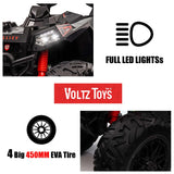 Kids Ride On Atv 12v 4x4 Off-road ATV with Monster Tires, Independent Suspension, Realistic Lights and Leather Seat - Kids On Wheelz Kids On Wheelz